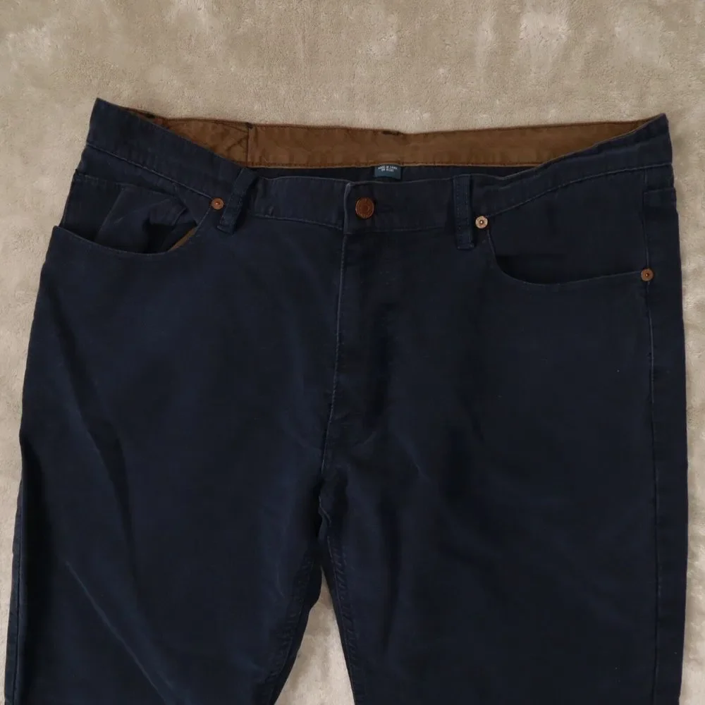 Polo‎ Ralph Lauren Men's Navy Blue 5 pocket pants size 38x32